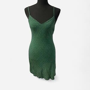 Lottie Moss by PacSun vintage green slip dress Size Small